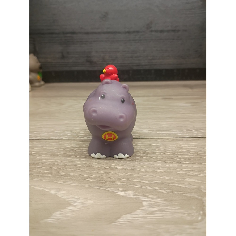 FISHER PRICE Little People 2004 Alphabet Zoo H Hippo Figure